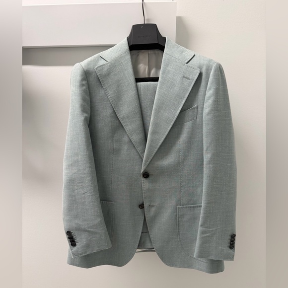 Suitsupply Havana Mint Green Suit - Picture 1 of 6